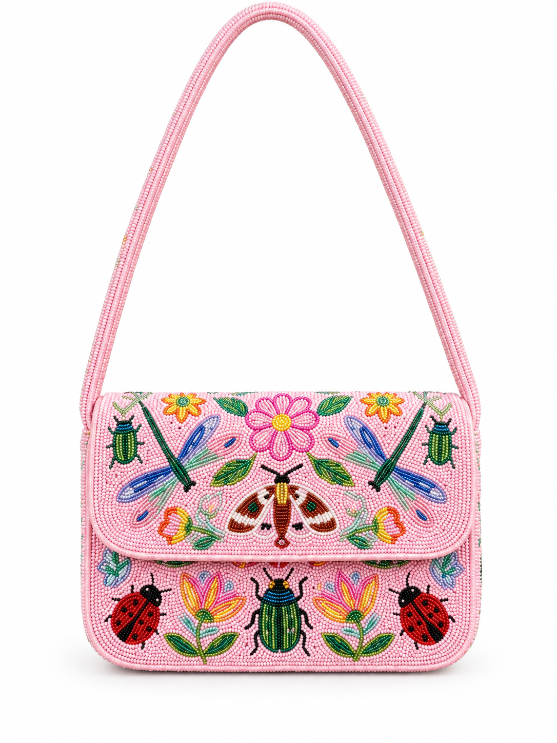 The Fiona Beaded Bag: Nature Edition
