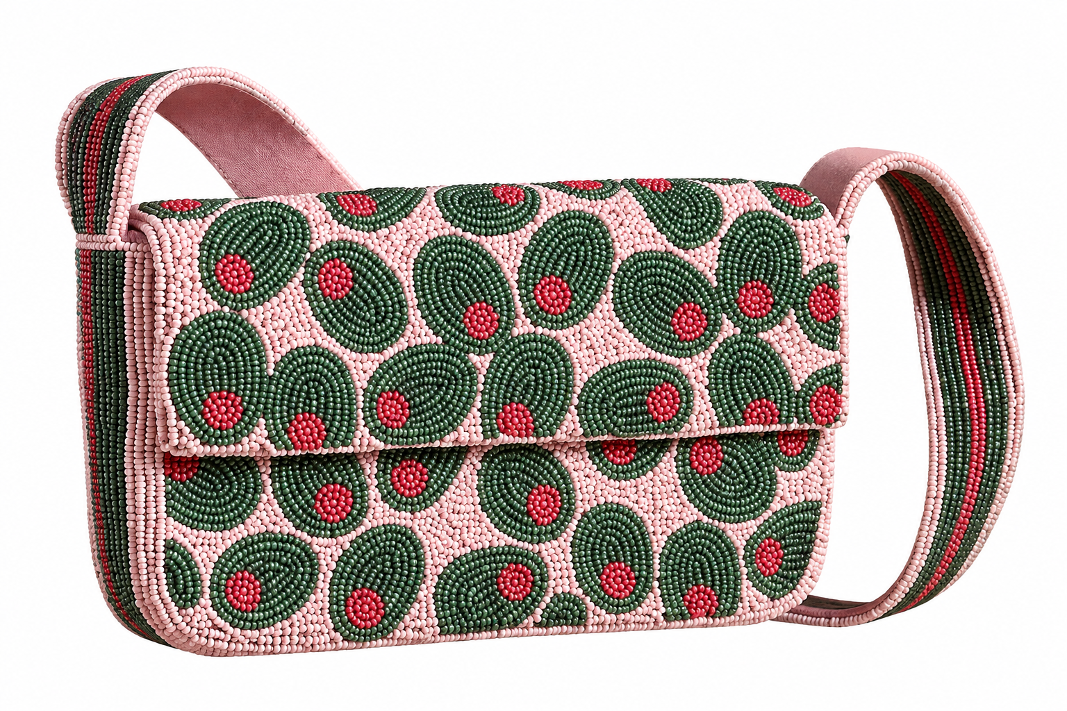 The Fiona Beaded Bag: Cactus Edition