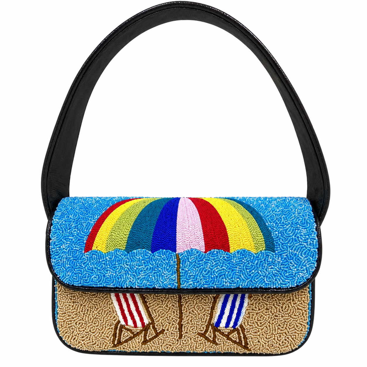 The Fiona Beaded Bag: Beach Edition