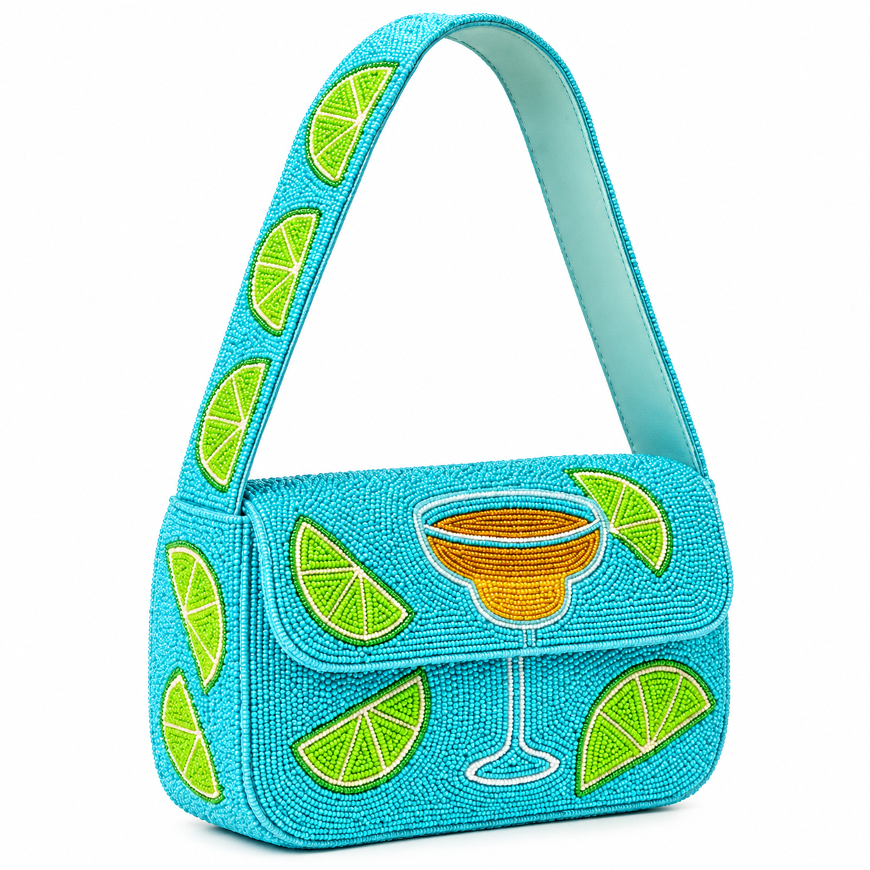 The Fiona Beaded Bag: Drink Edition