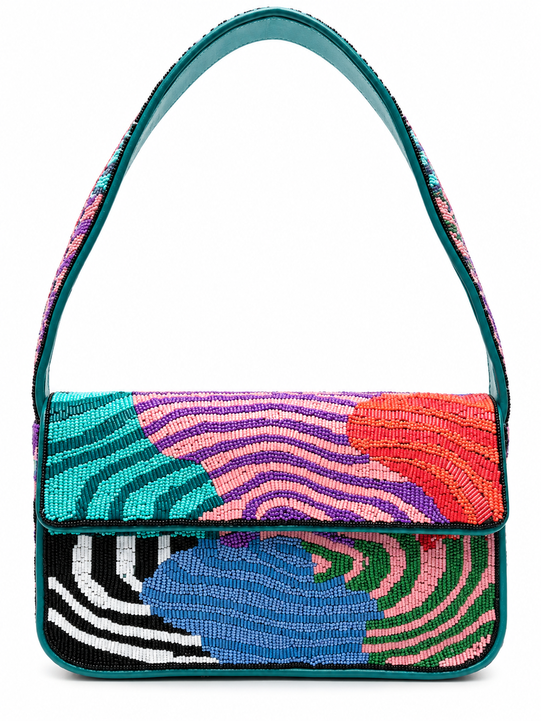 The Fiona Beaded Bag: Geometry Edition