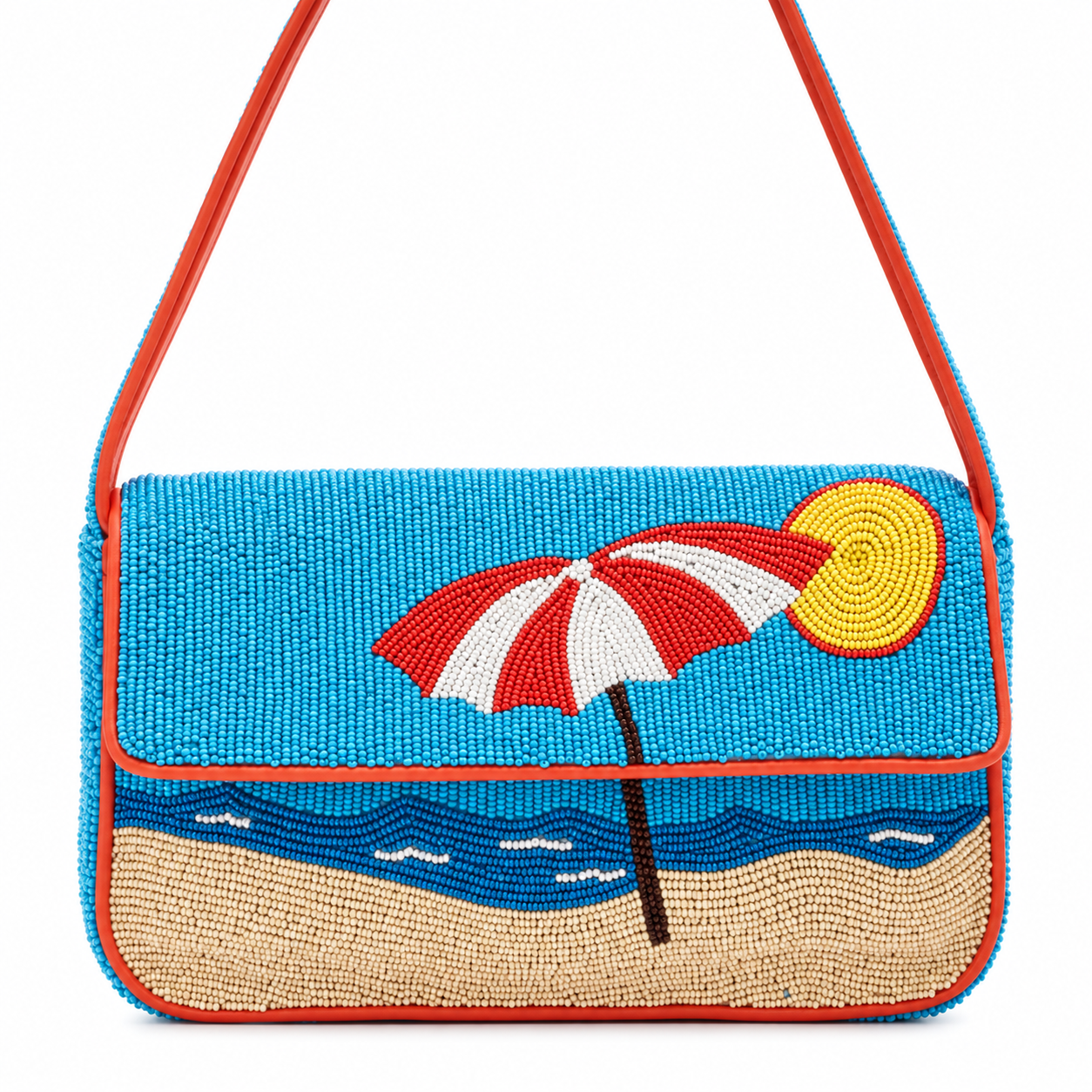 The Fiona Beaded Bag: Beach Edition